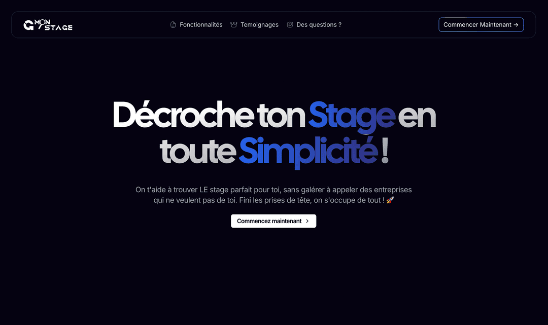 G Mon Stage